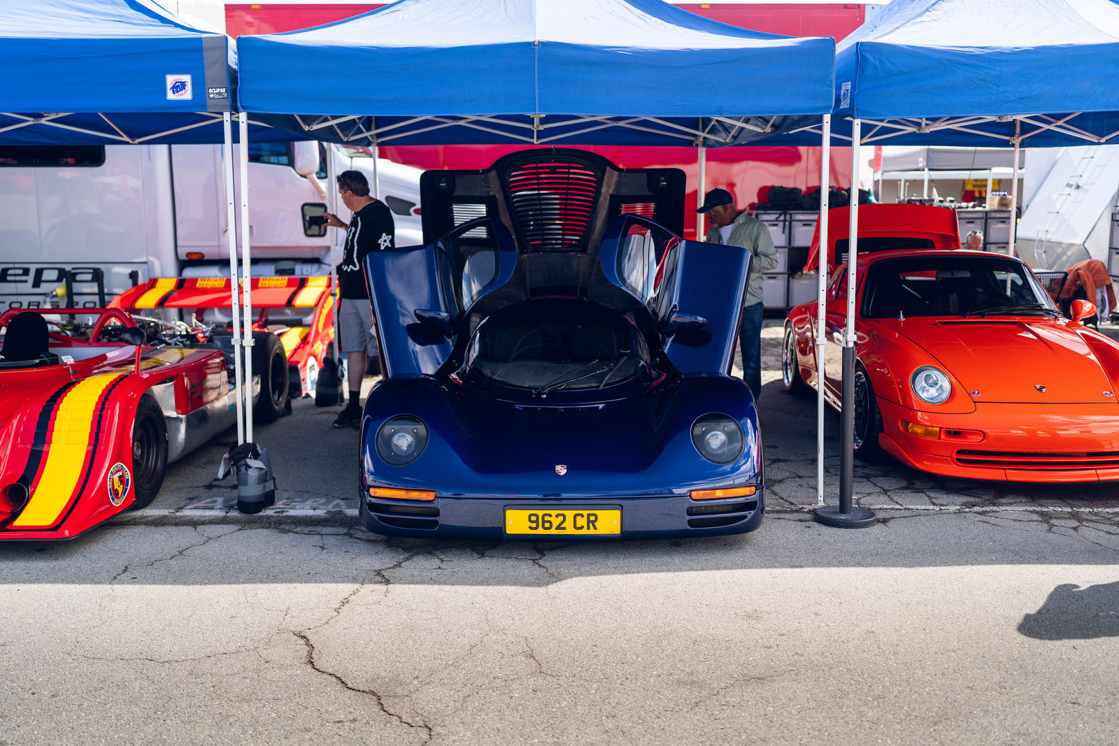 A Schuppan 962CR in the paddock